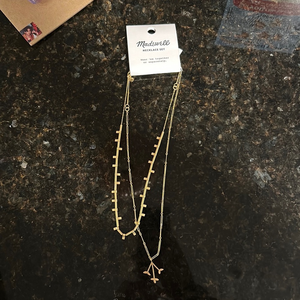 Madewell necklace set